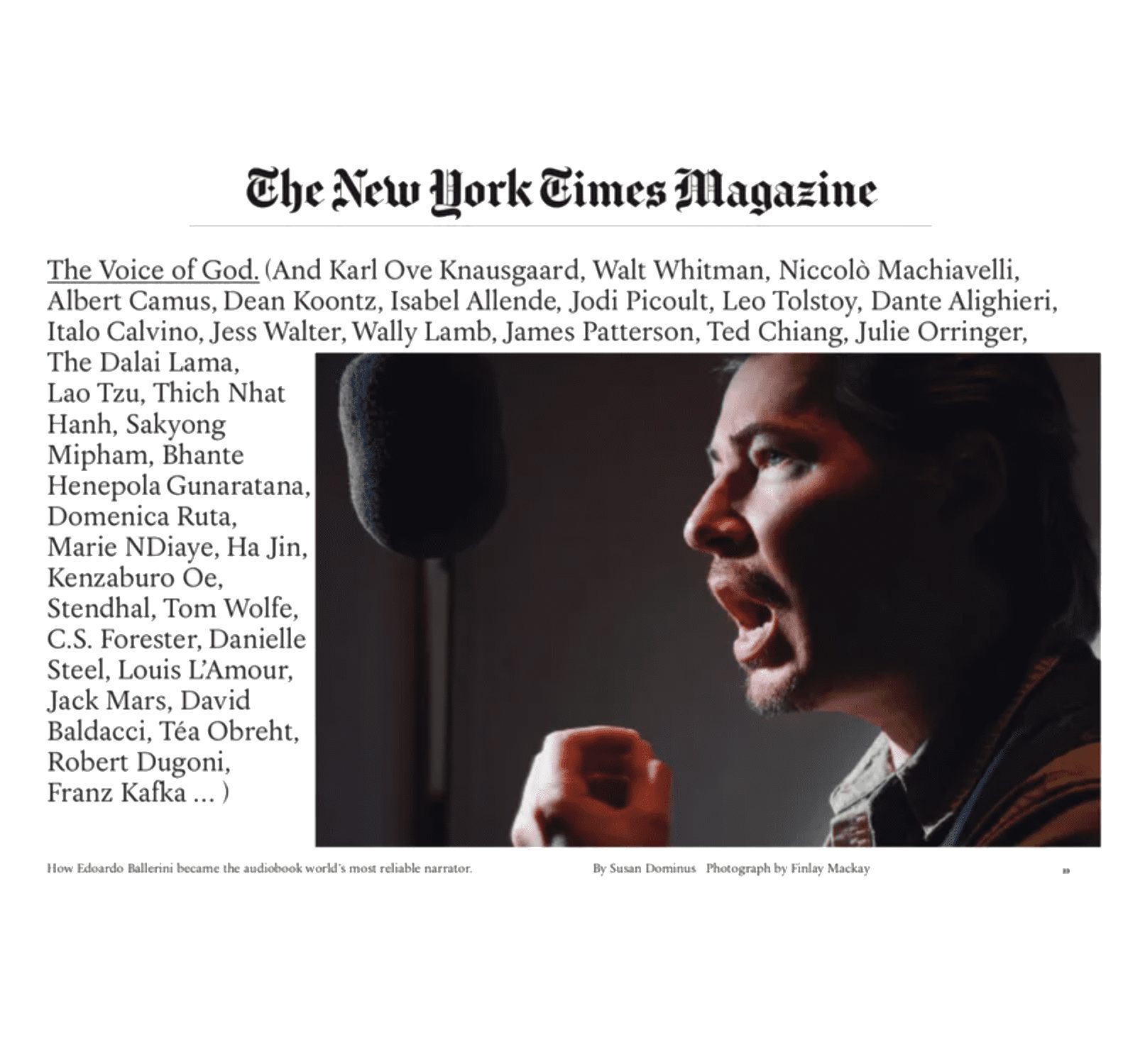 New York Times Magazine